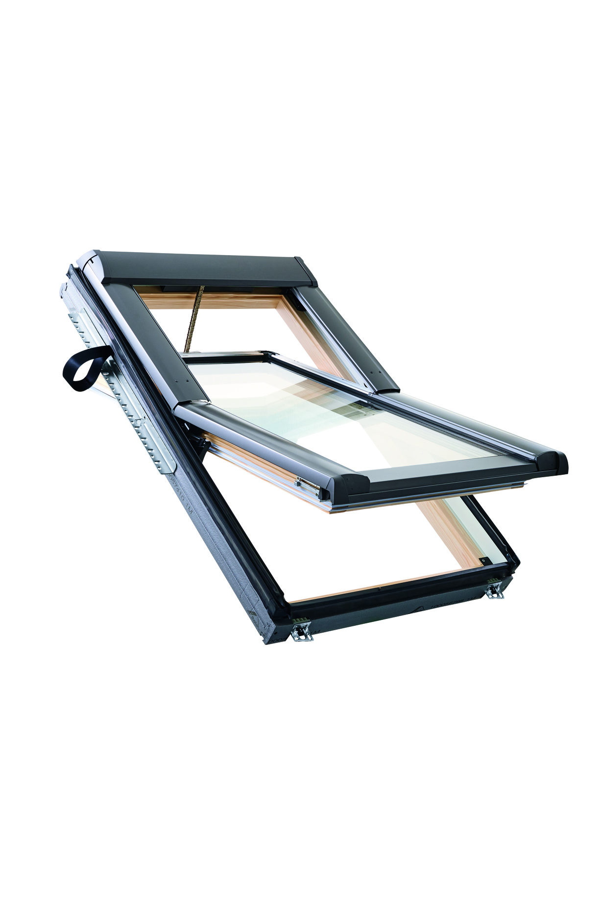 Roto Designo RotoTronic Schwingfenster R6 Holz Architektur, Gebäude, Dachfenster, Fenster