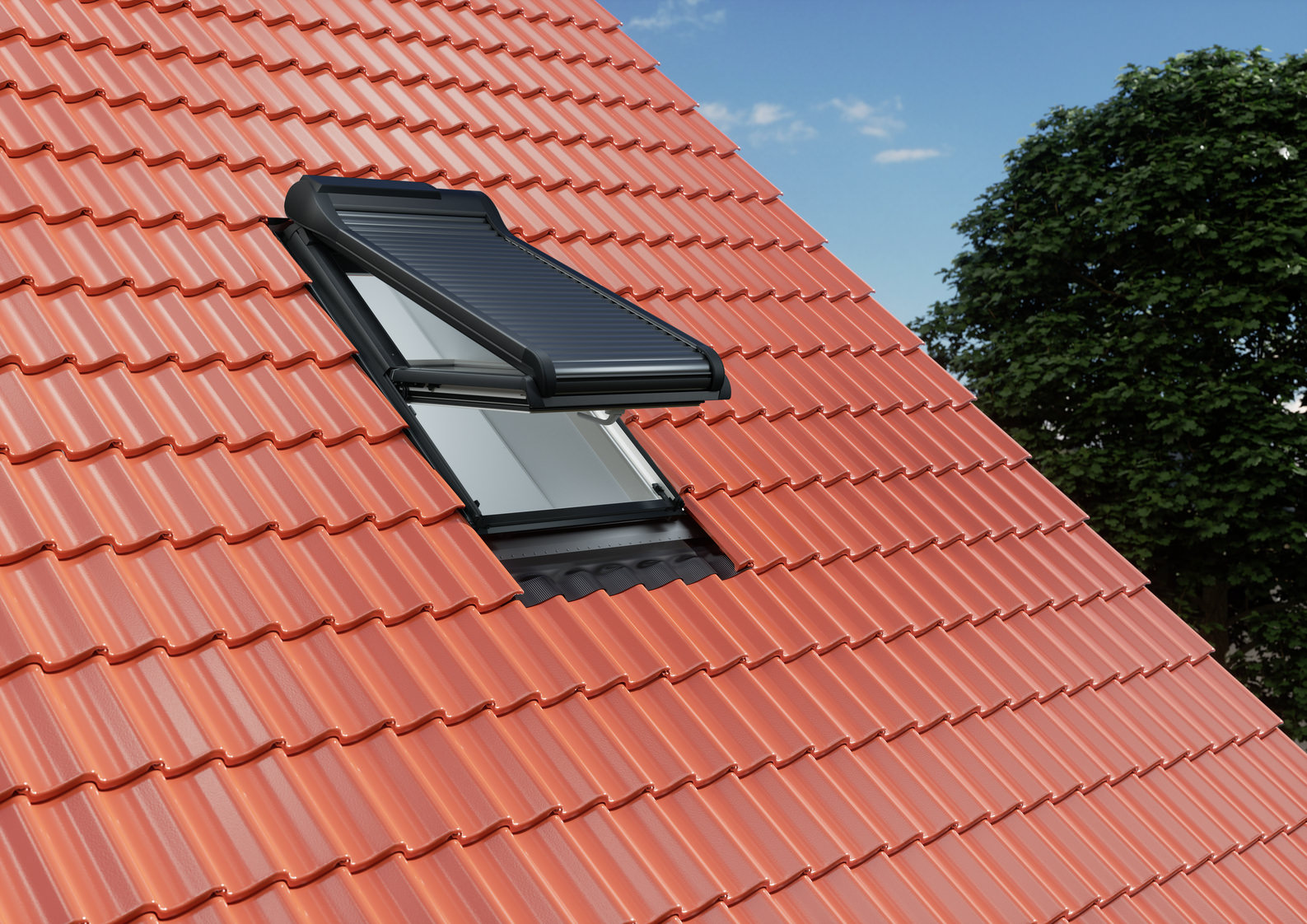 Roto Designo R4/R7 Außenrollladen ZRO-537417M Gebäude, Fenster, Wohnen, Dach, Dachfenster